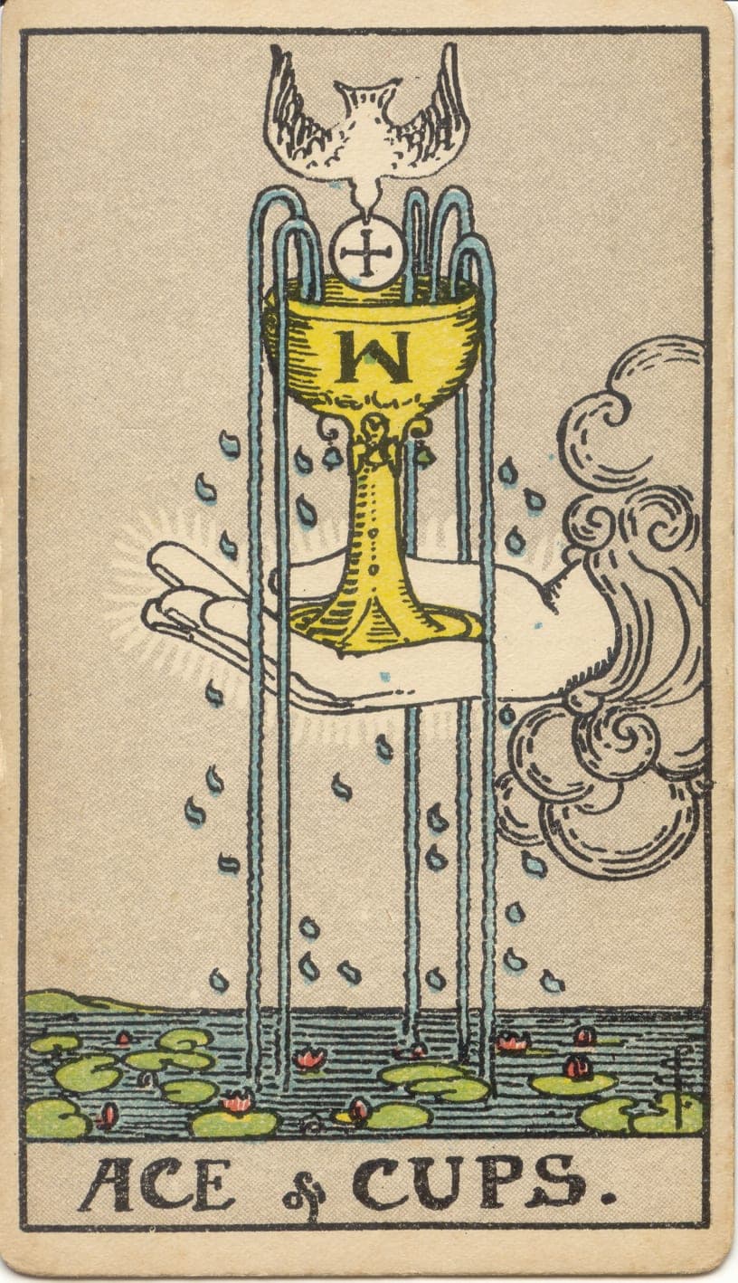 Ace of Cups — tarot card