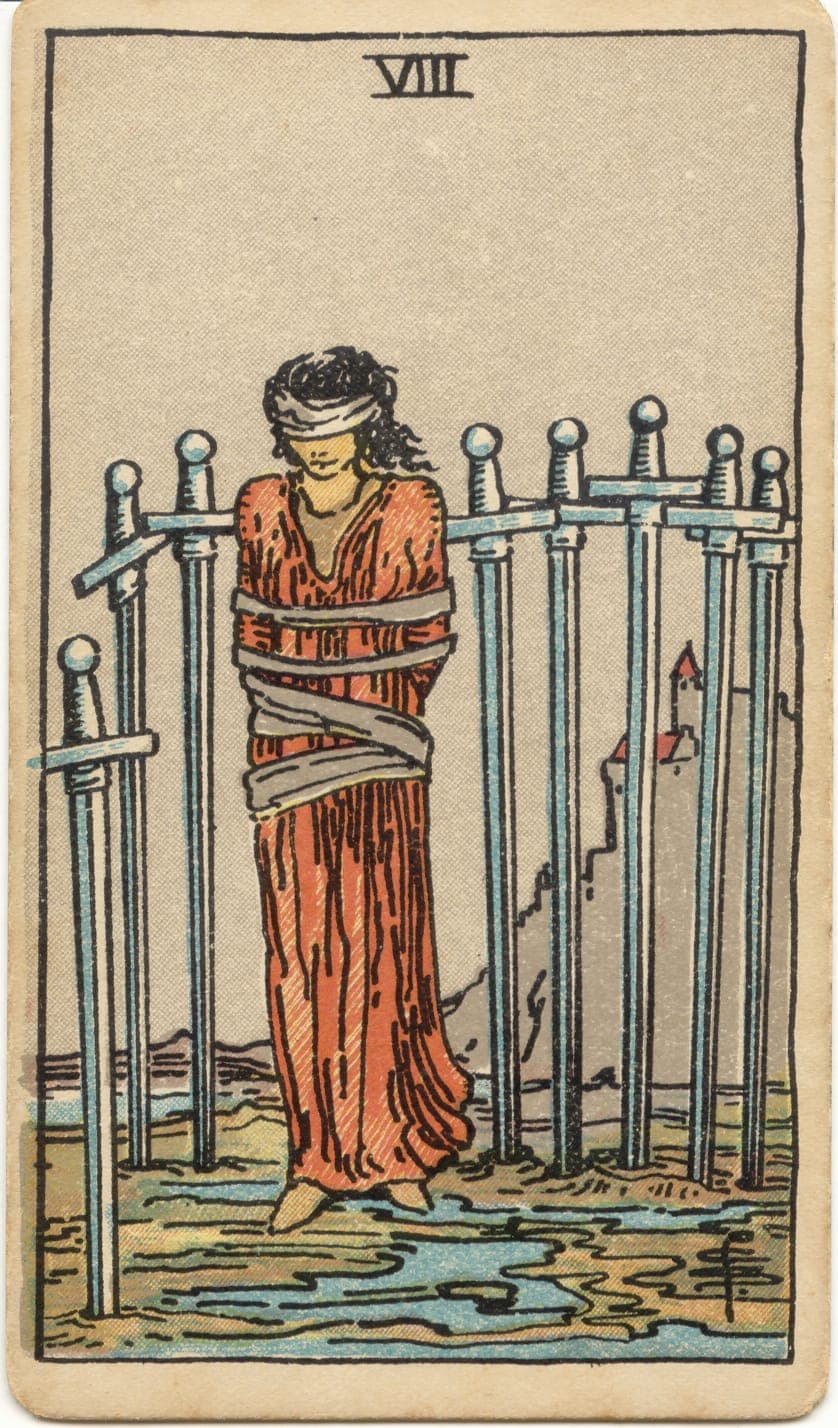Eight of Swords — tarot card
