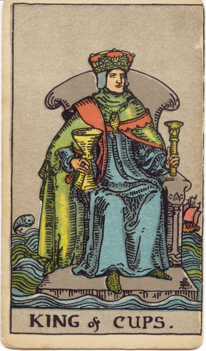 King of Cups — tarot card
