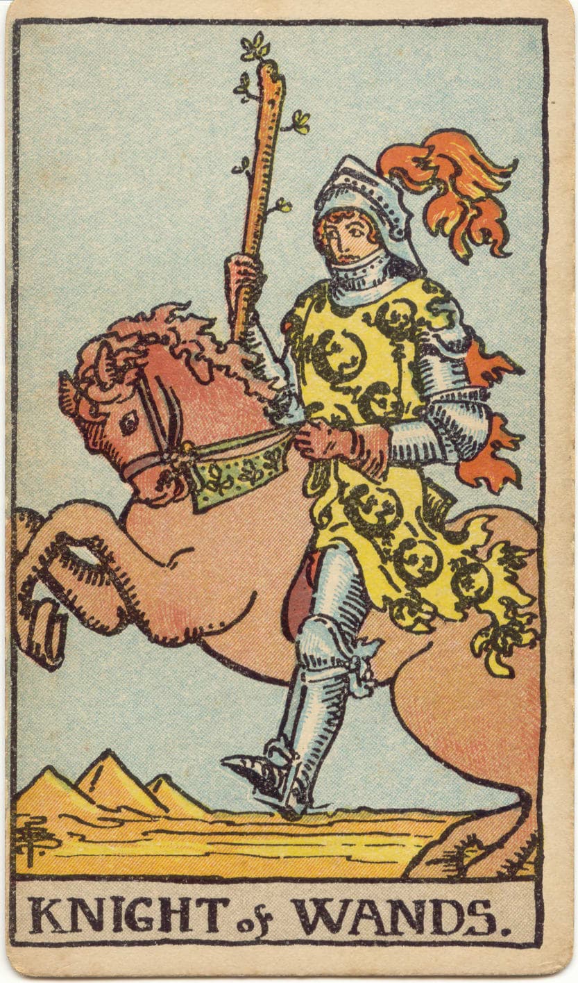 Knight of Wands — tarot card