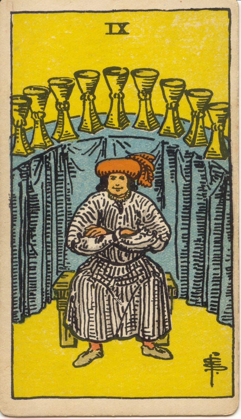 Nine of Cups — tarot card