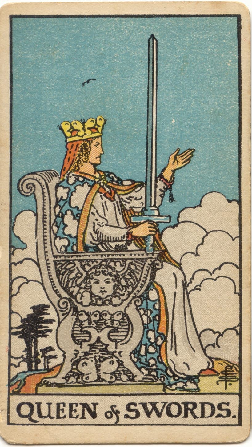 Queen of Swords — tarot card
