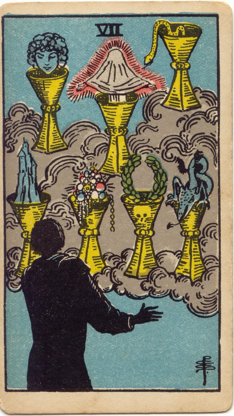 Seven of Cups — tarot card