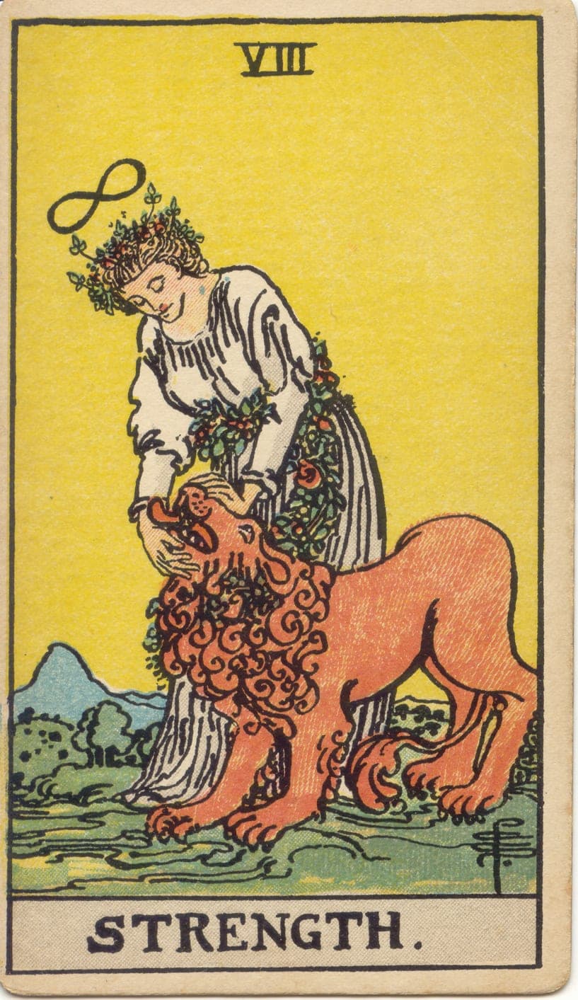 Strength — tarot card