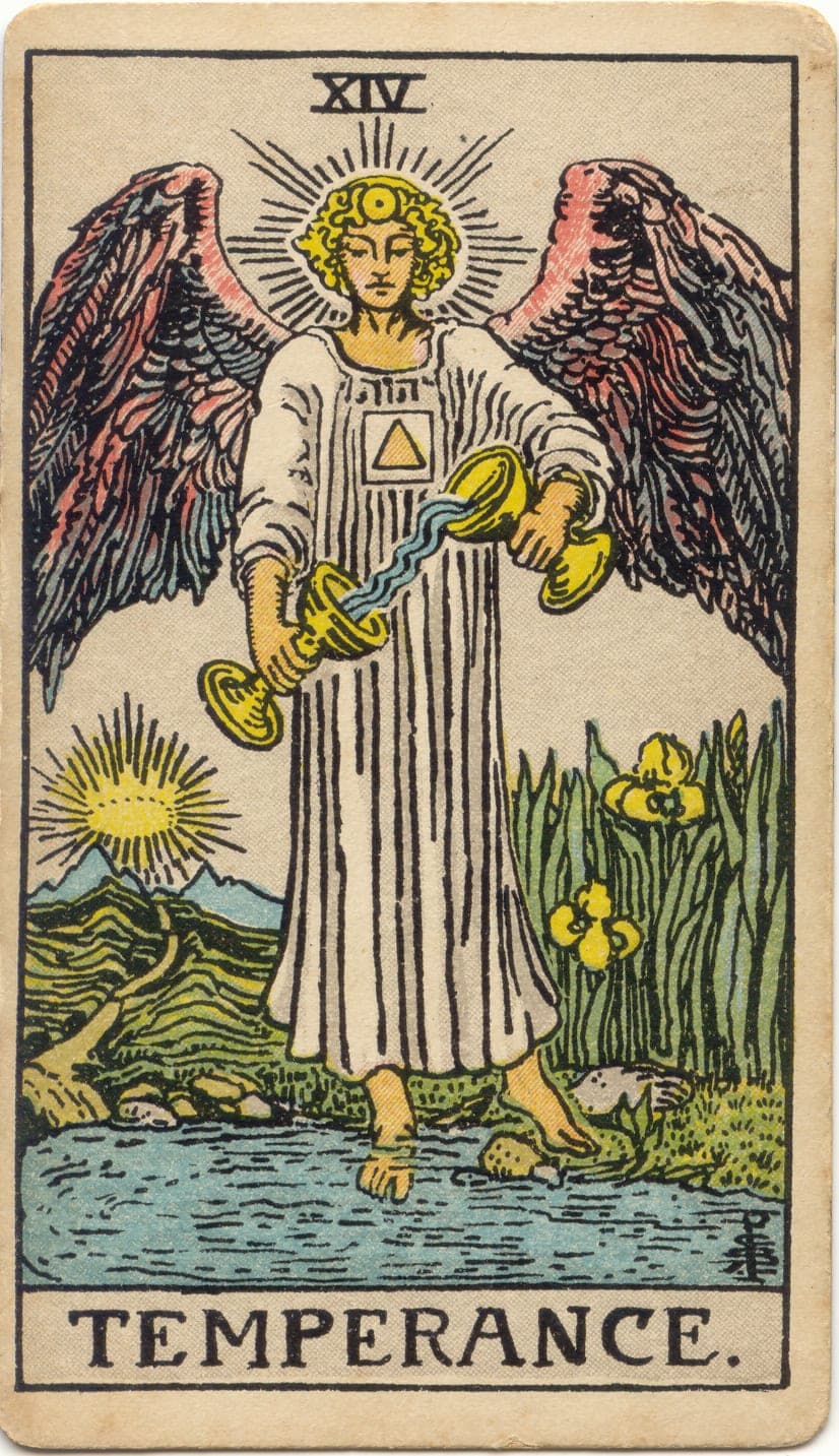 Temperance — tarot card