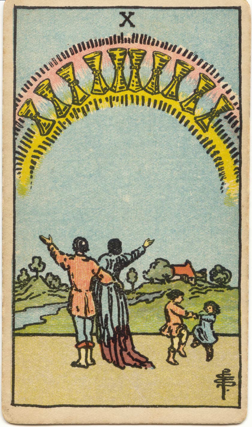 Ten of Cups — tarot card