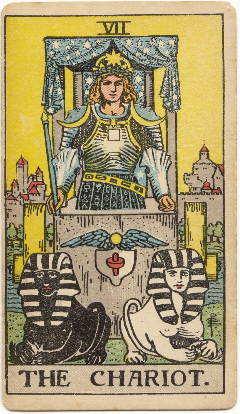 The Chariot — tarot card