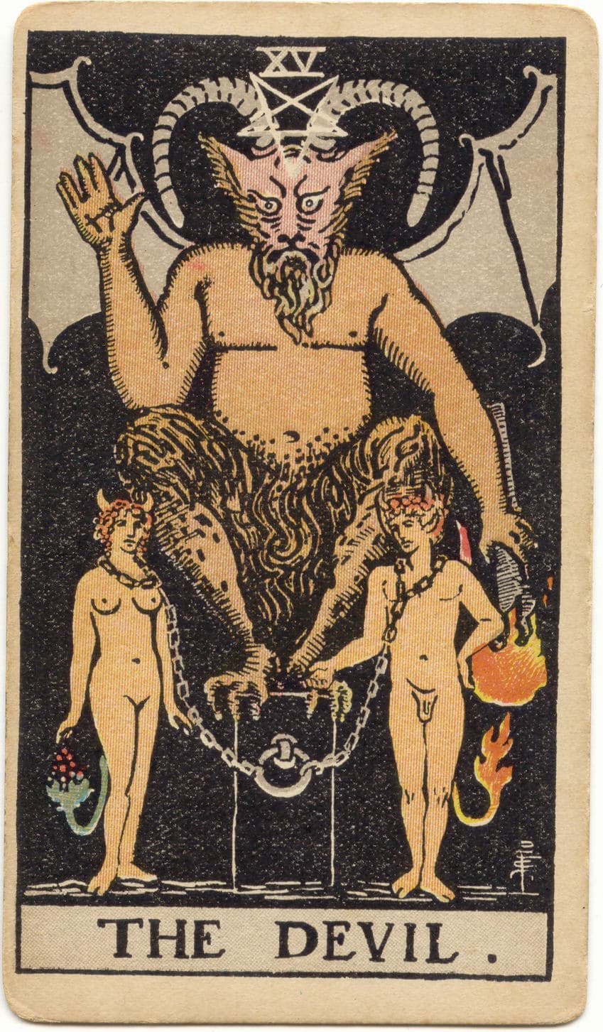 The Devil — tarot card
