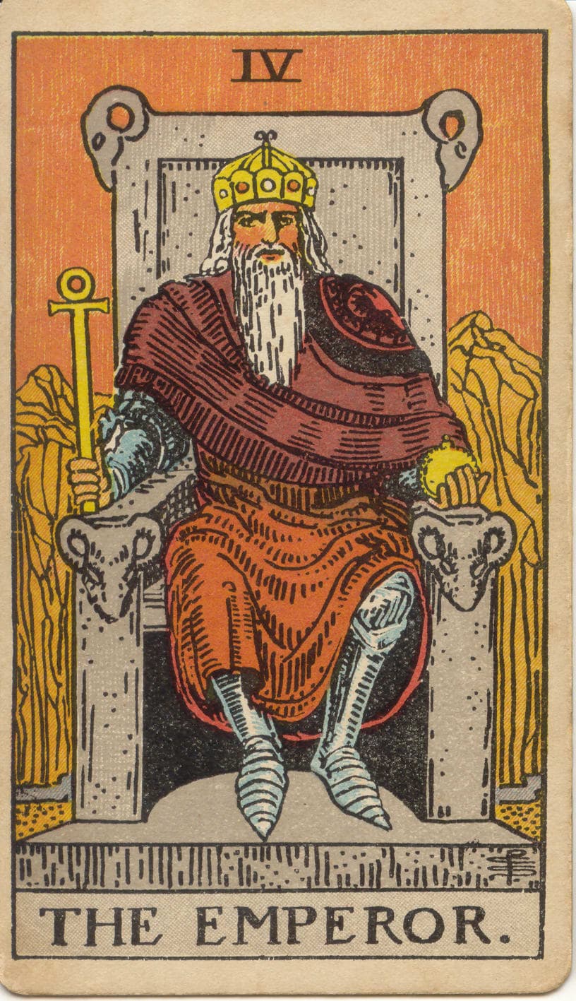 The Emperor — tarot card