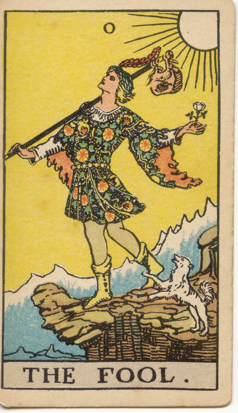 The Fool — tarot card
