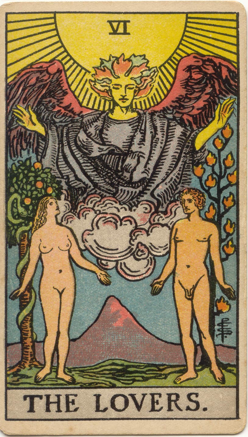 The Lovers — tarot card