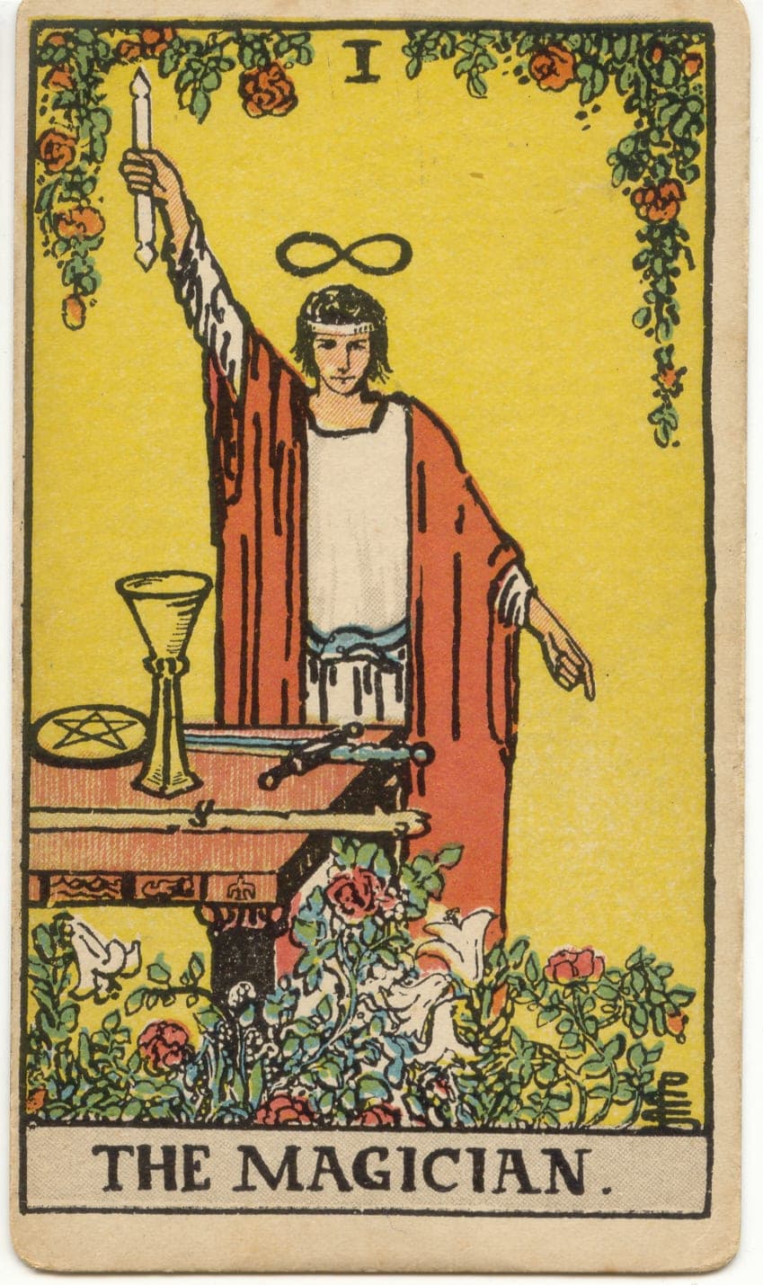 The Magician — tarot card