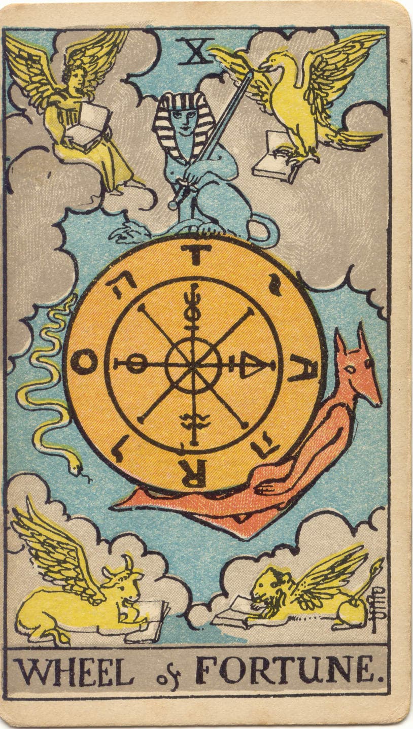 Wheel of Fortune — tarot card